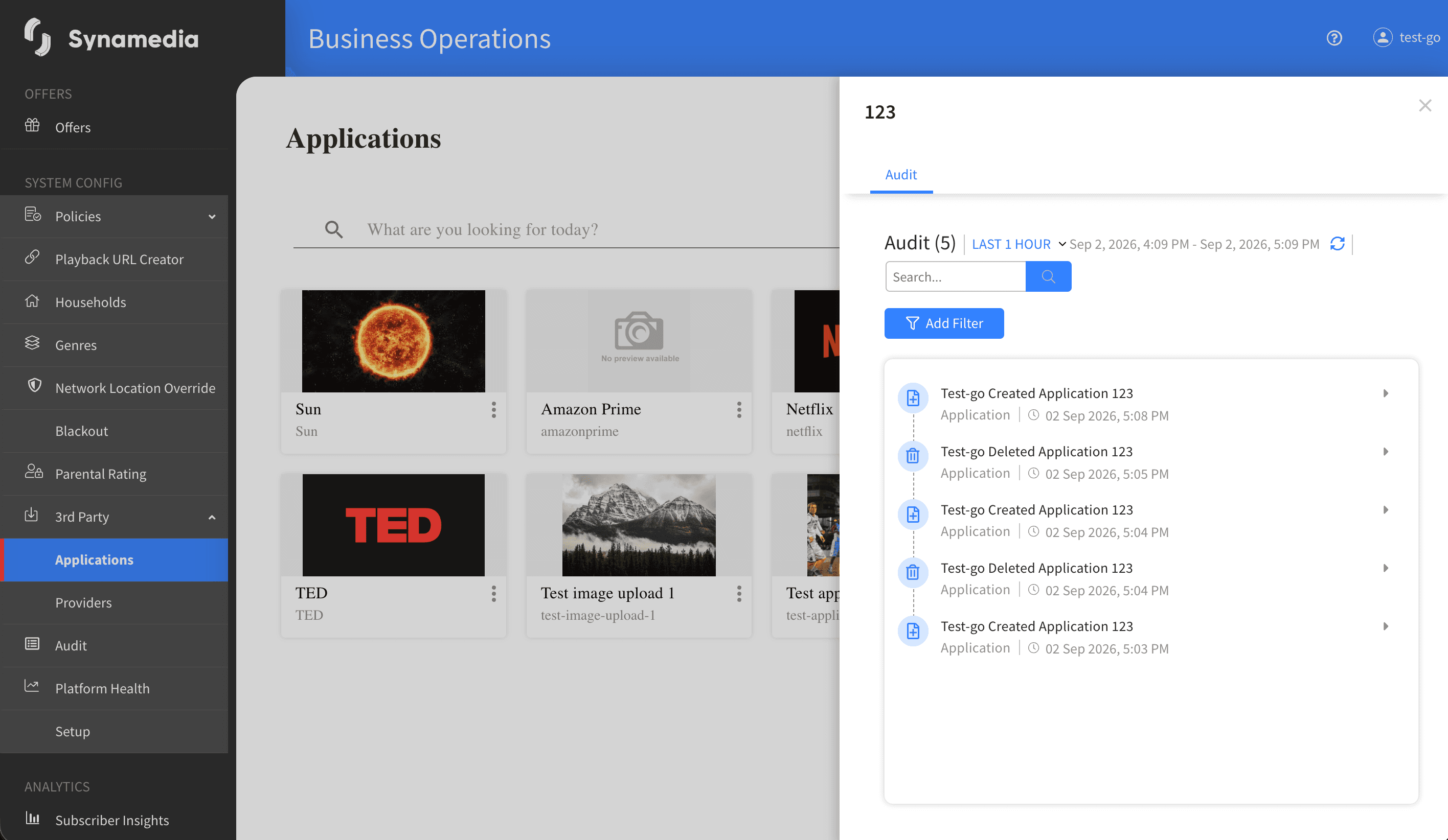 Applications Audit